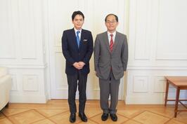 在ドイツ日本国大使に面会しました